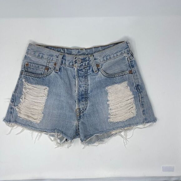 Vintage Levi’s 501 shorts Sz 28 - Picture 1 of 5